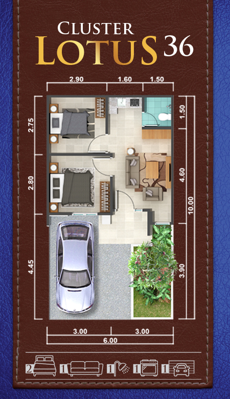 Denah Layout Cluster 36