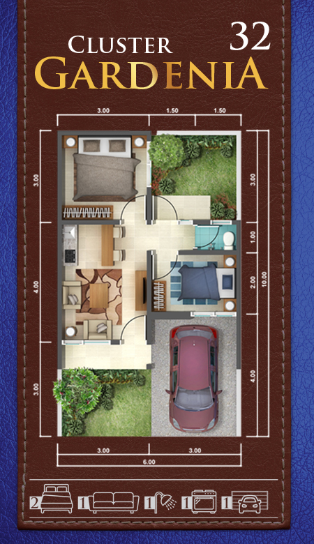 Denah Layout Cluster G32